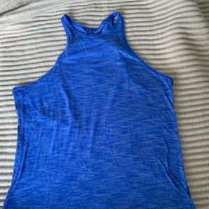 Lululemon twist back high neck tank